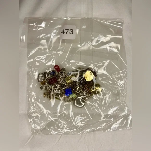 NWOT Free People Maxamillion World Traveler Charm Necklace Silver - Picture 10 of 10